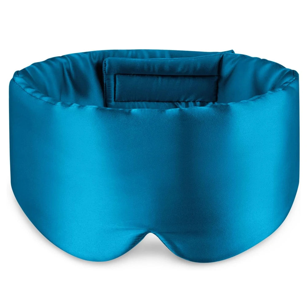 Mulberry Silk Blackout Sleeping Eye Mask Soft and Non-Intraocular Pressure Sleeping Mask Suitable for Side Sleep Adjustable