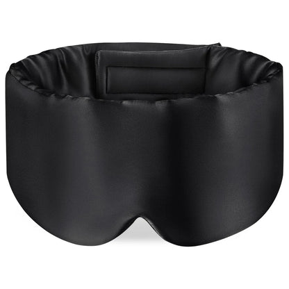 Mulberry Silk Blackout Sleeping Eye Mask Soft and Non-Intraocular Pressure Sleeping Mask Suitable for Side Sleep Adjustable