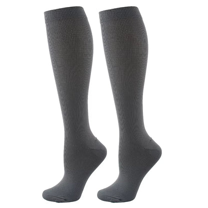 Varicose Veins Compression Socks Fit for Golf Rugby Running Hiking Sports for anti Fatigue Driving Travel Flight Women Men Socks