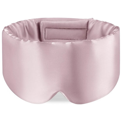 Mulberry Silk Blackout Sleeping Eye Mask Soft and Non-Intraocular Pressure Sleeping Mask Suitable for Side Sleep Adjustable
