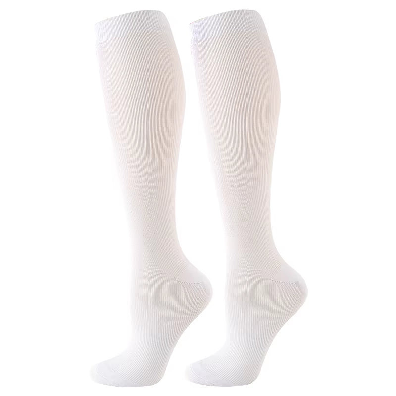 Varicose Veins Compression Socks Fit for Golf Rugby Running Hiking Sports for anti Fatigue Driving Travel Flight Women Men Socks